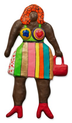 Niki De Saint Phalle, Do You Like My New Dress,  Black (Remembering), 1997 - 2000